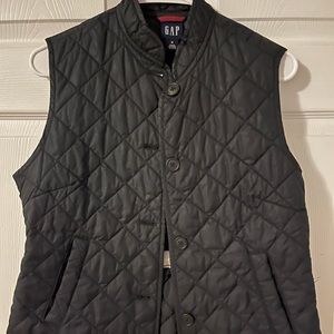 Women’s Black Quilted Vest